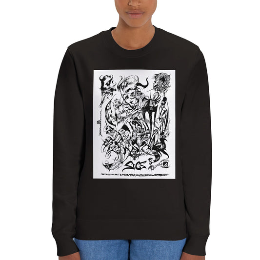 SICS - Truth Work - baobabwod artwear - Special Edition - Heavyweight Organic Cotton Sweatshirt
