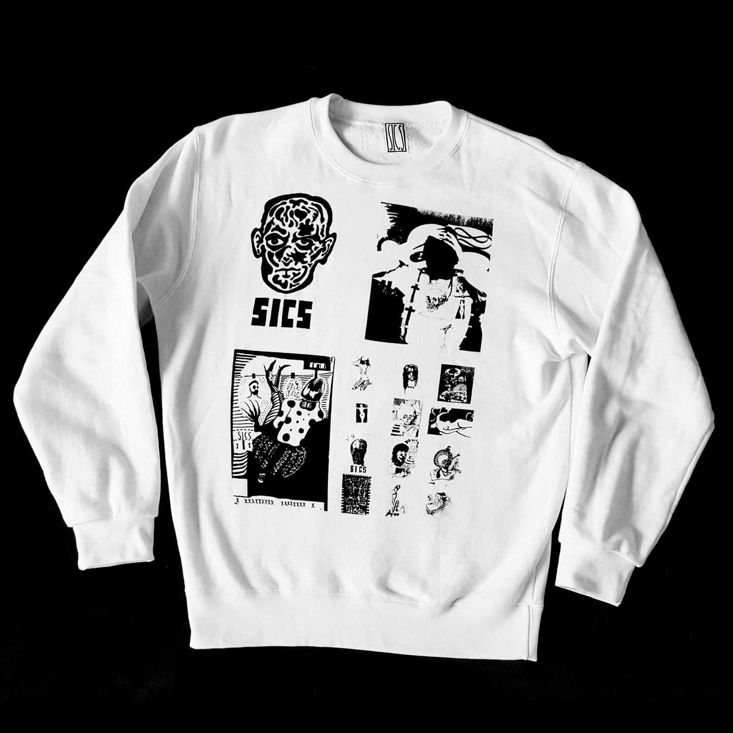 SICS - City Lab Ink - Unique Single Screen Print - SIZE: S