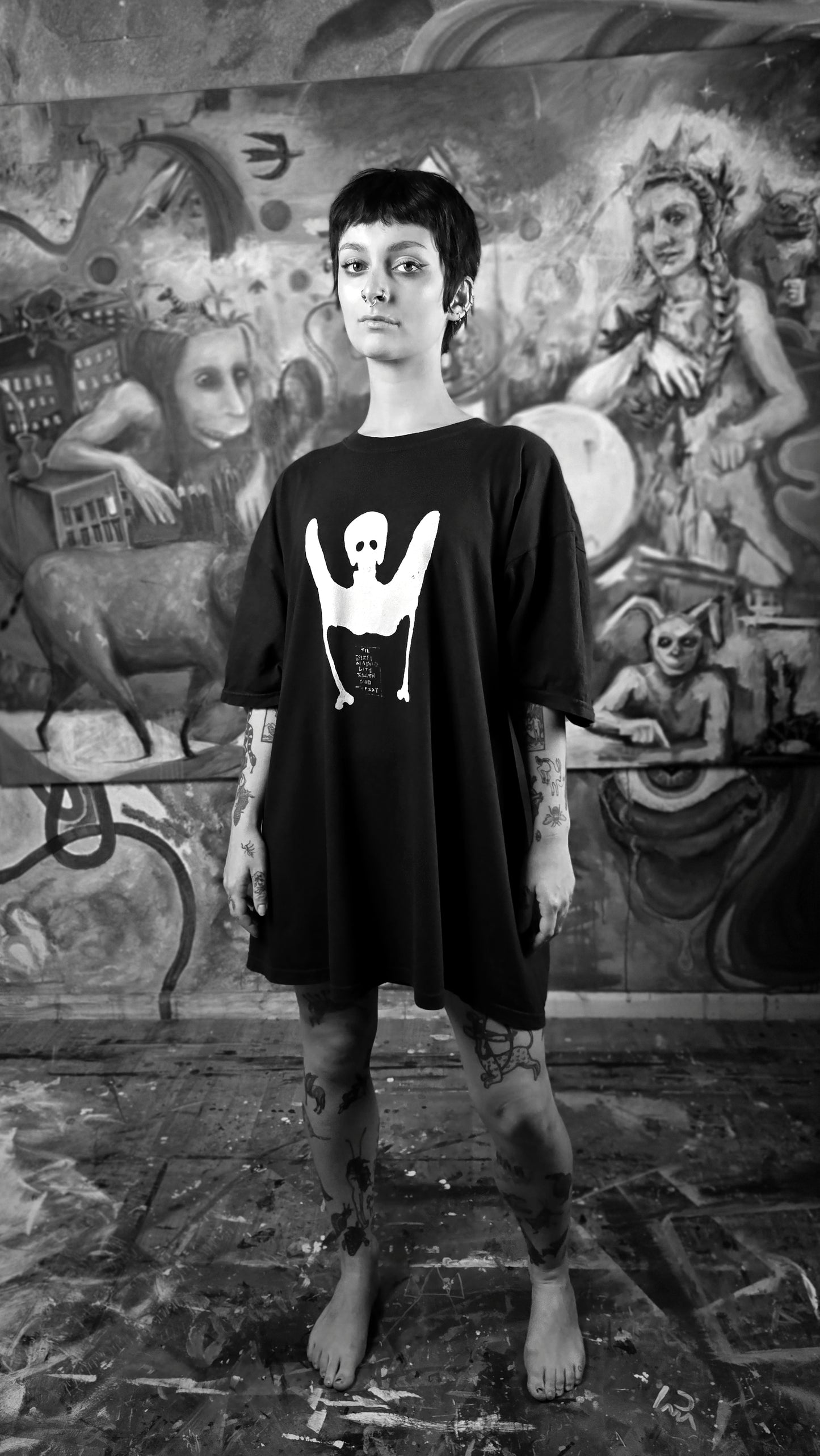 SICS - Rabbit Laugh - baobabwod artwear - T-shirt