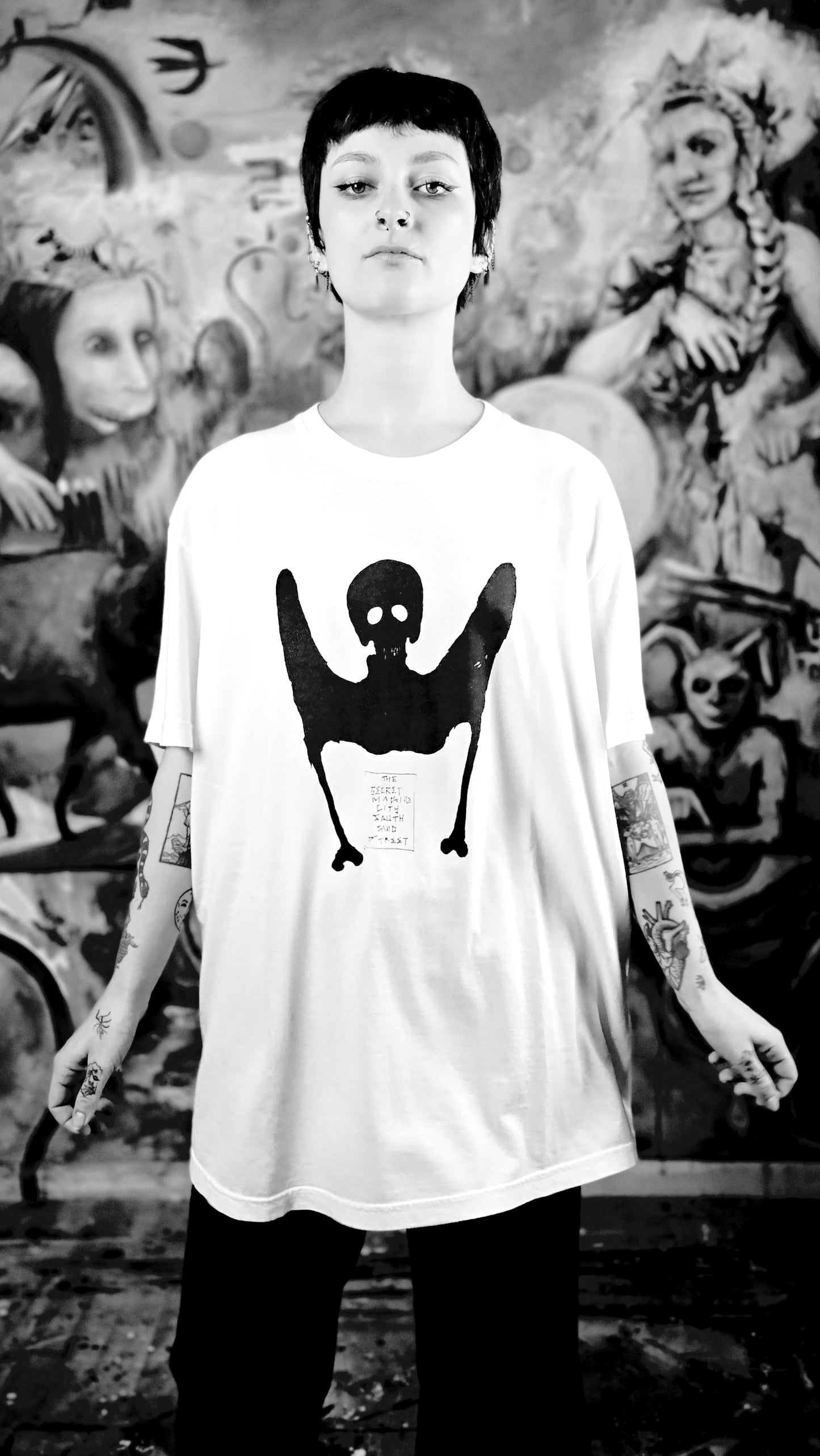SICS - Rabbit Laugh - baobabwod artwear - T-shirt