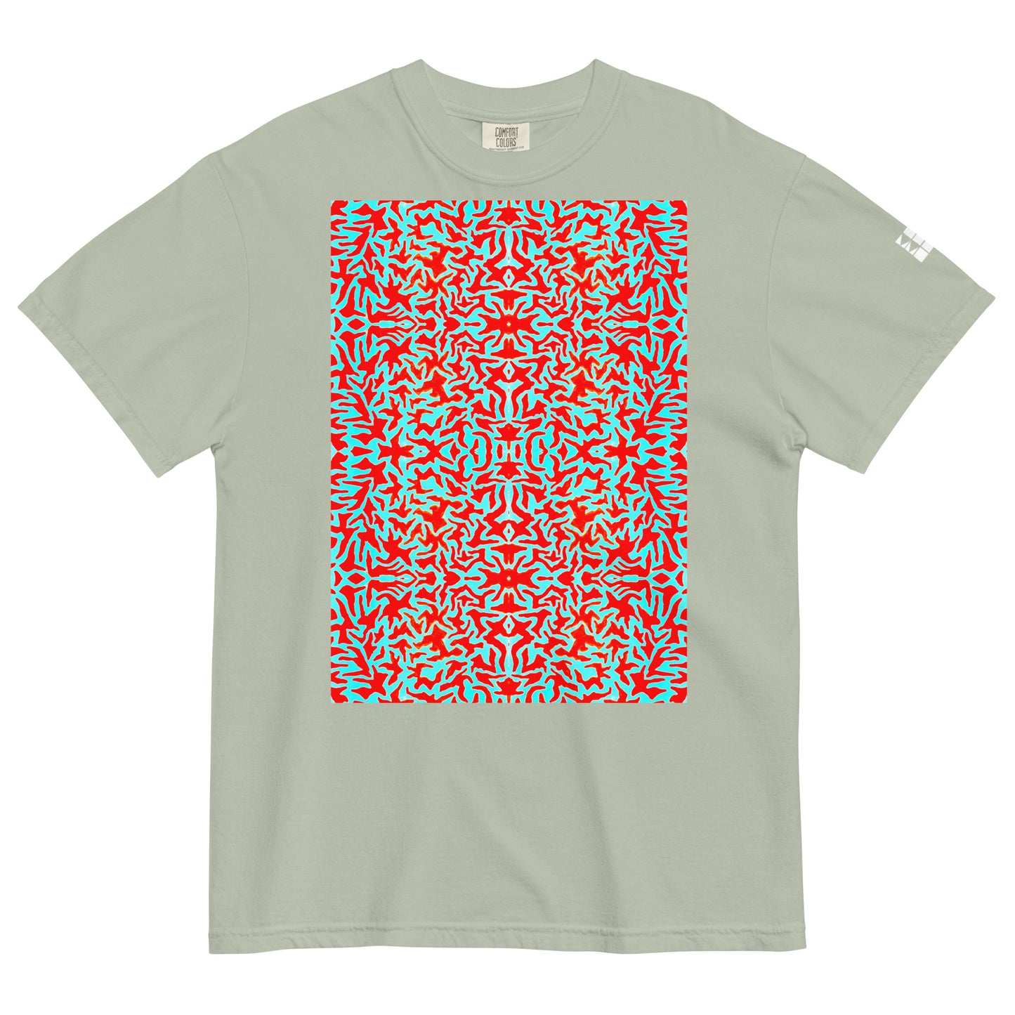 B. BATTERN - Orange Blue Lagoon - baobabwod artwear - T-Shirt
