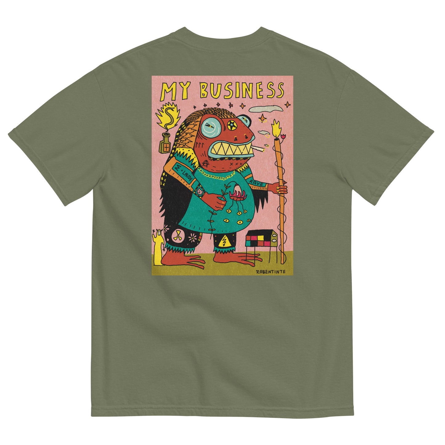 RABE - My Business - baobabwod artwear - T-Shirt