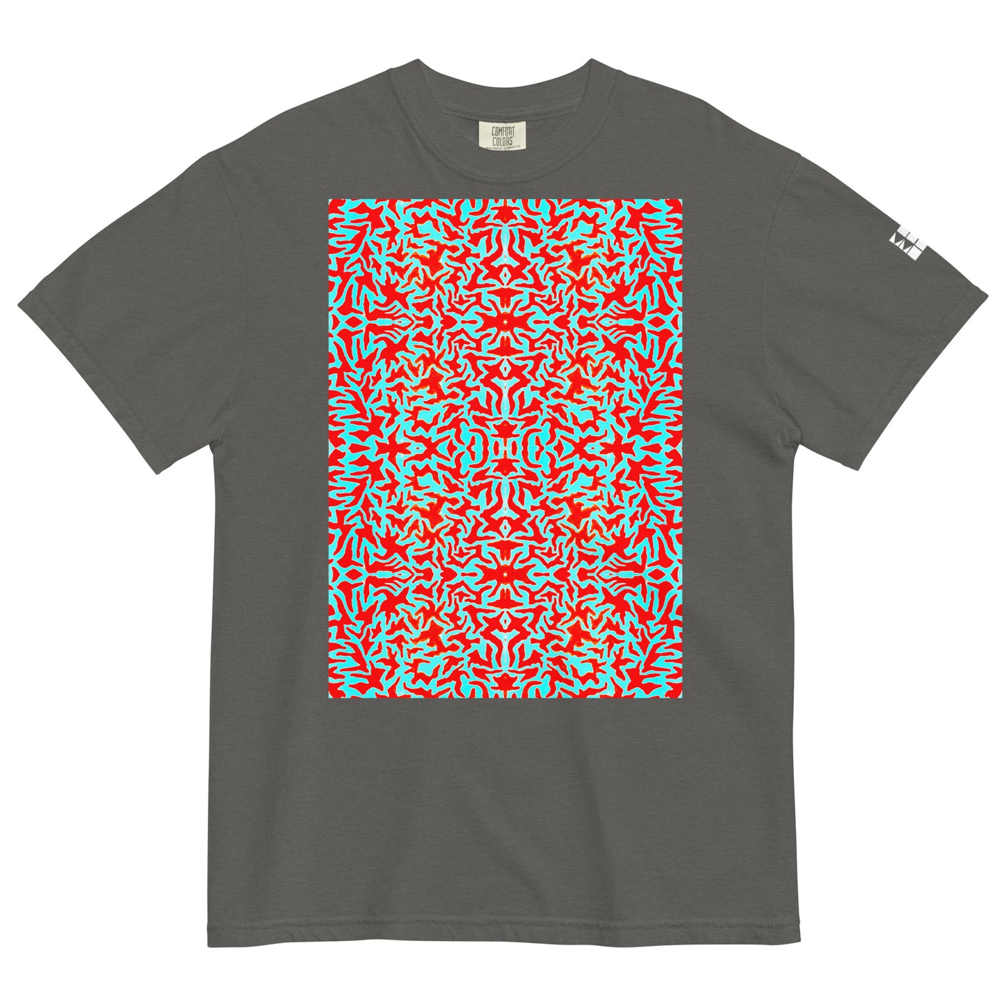 B. BATTERN - Orange Blue Lagoon - baobabwod artwear - T-Shirt