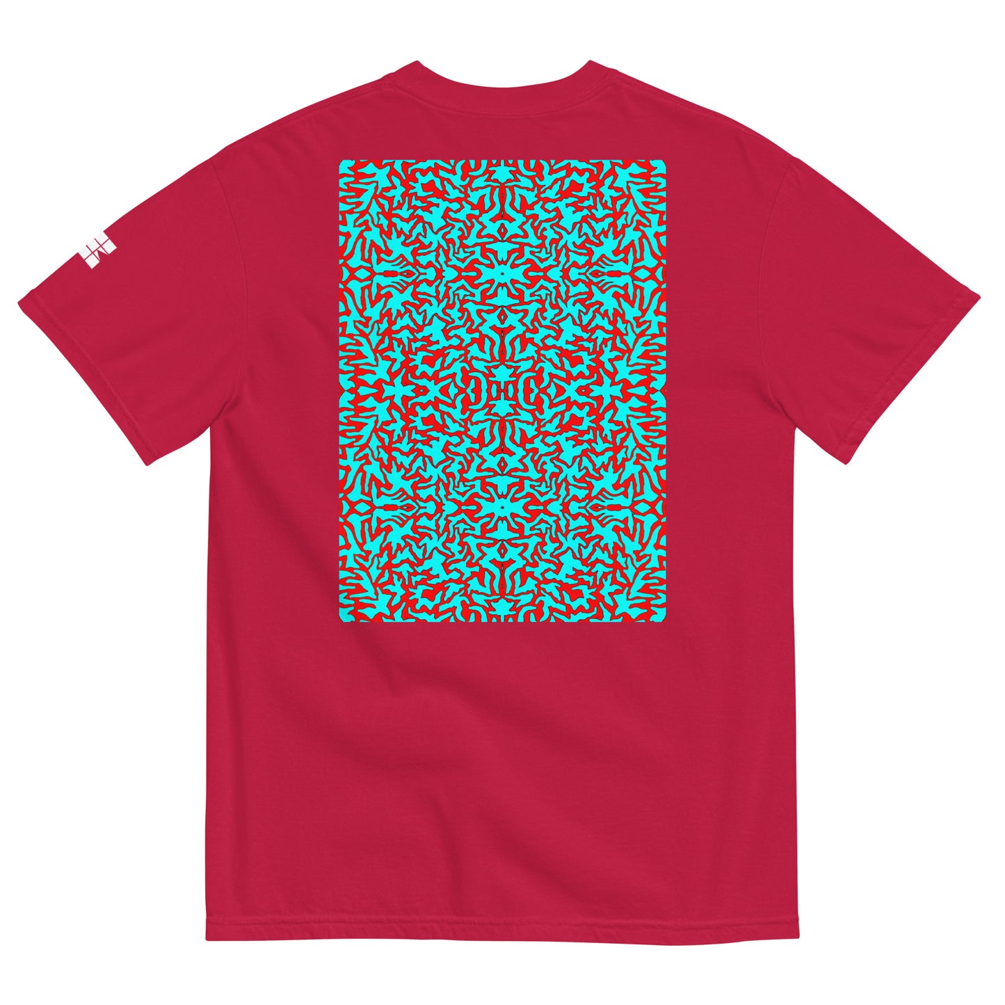 B. BATTERN - Orange Blue Lagoon - baobabwod artwear - T-Shirt