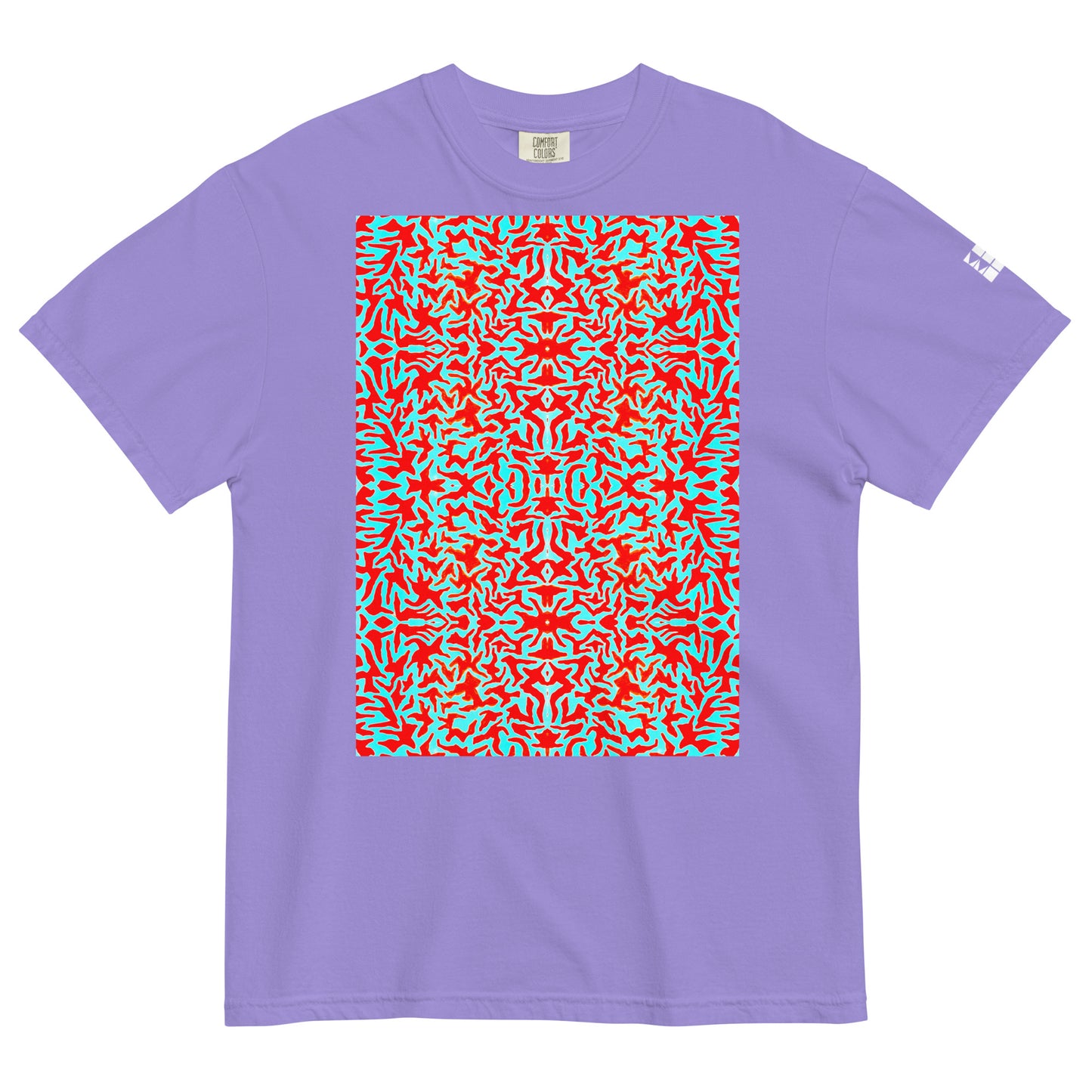 B. BATTERN - Orange Blue Lagoon - baobabwod artwear - T-Shirt