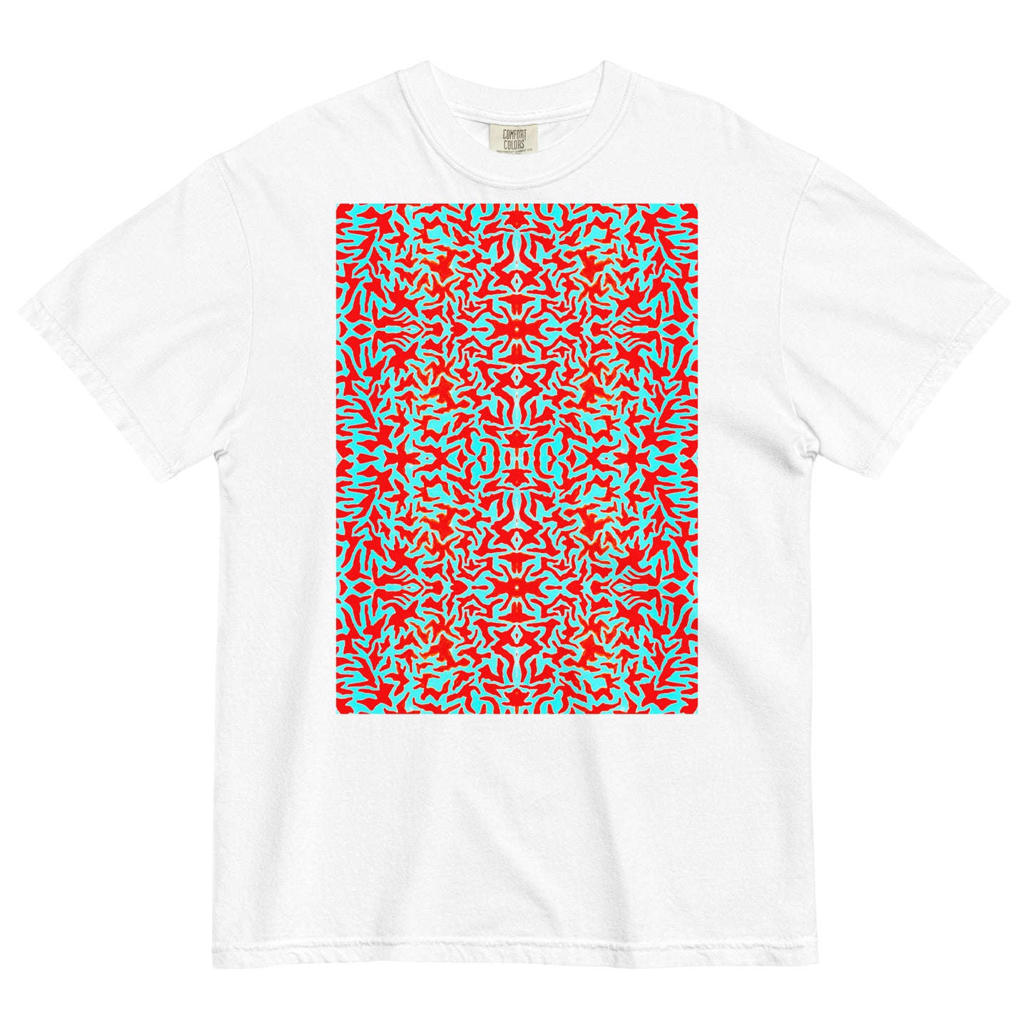 B. BATTERN - Orange Blue Lagoon - baobabwod artwear - T-Shirt