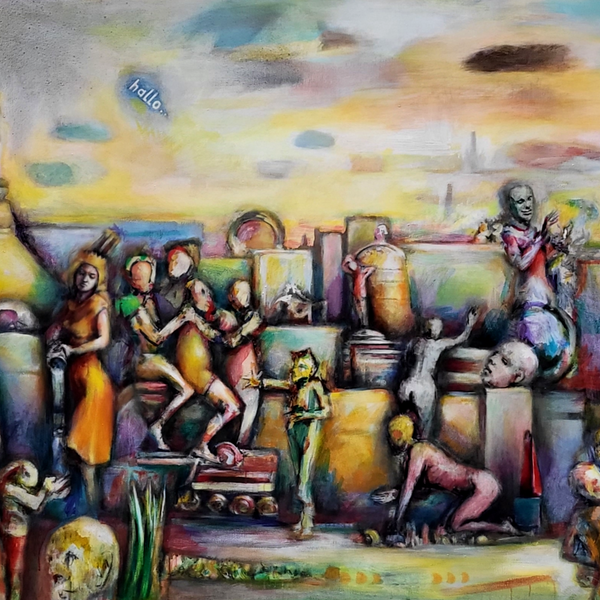 Hans Ringleb, Berlin Artist, Deutscher Künstler, Zeitgenössische Kunst, Artwork, Painter, Contemporary Art, Collection, German Artist, Unique Artwork, Surreal Abstract Art, Acrylic, baobabwod