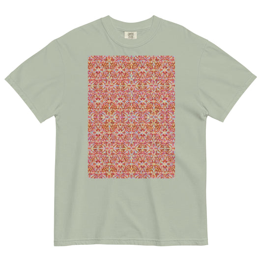 B. BATTERN, ASTRAL BIKE, BBB Green T-Shirt Front, Colorful Pattern, Berlin Artist, Limited Edition Designer Collection, Fashion Label, Art Collection, baobabwod