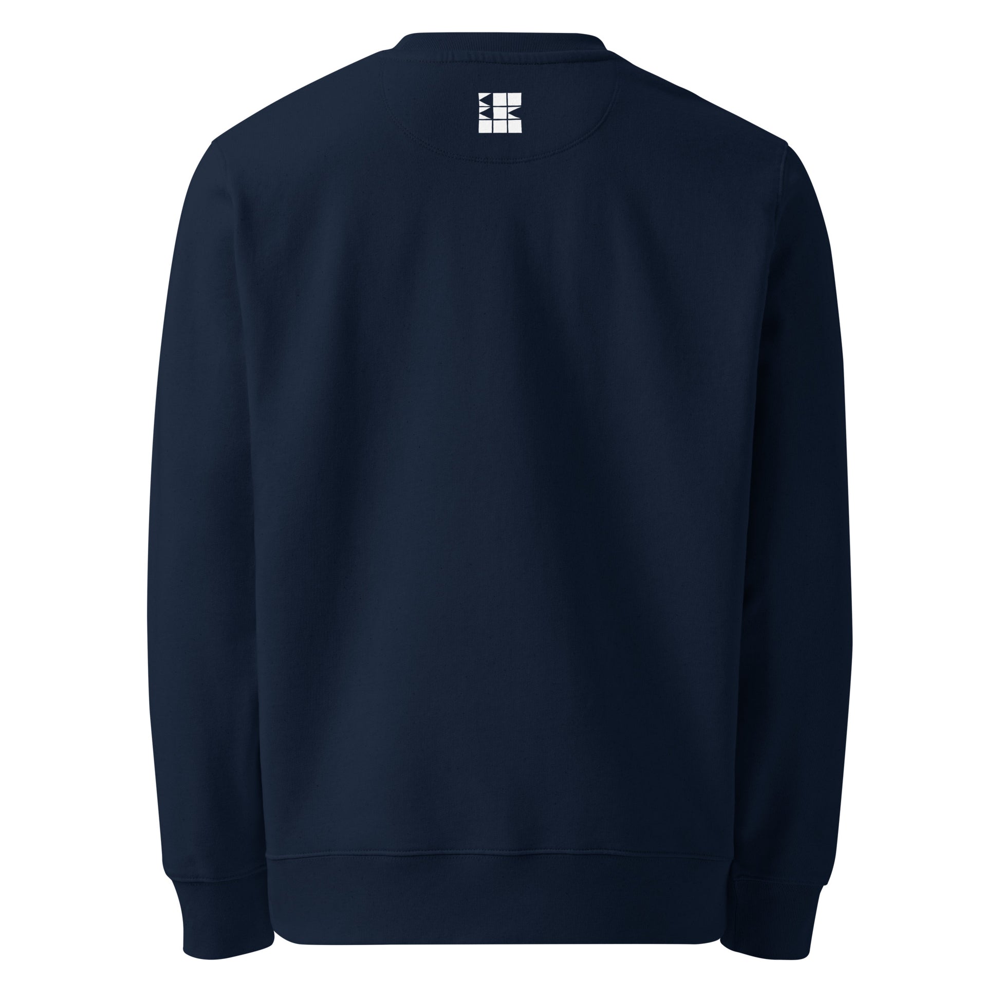 BOB B - baobabwod Logo Red - Navy Blue Back BBB Designer Sweatshirt with Embroidery Logo, the hype is real