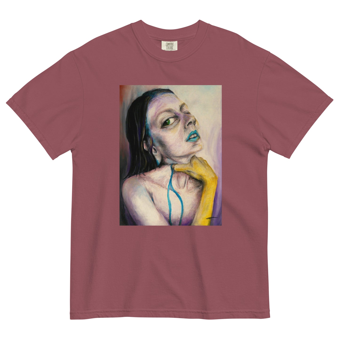 PIMA, BBB Rose T-shirt Front, Berlin Artist, Clara Haseloff, Painter, Collection, Designer Collection, baobabwod