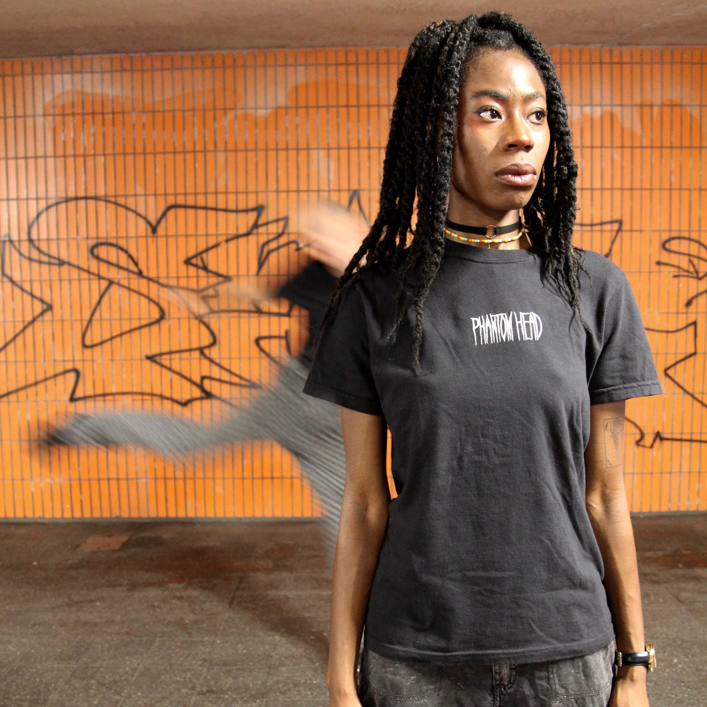 PHANTOM HEAD - Embroidery Logo - BBB T-Shirt