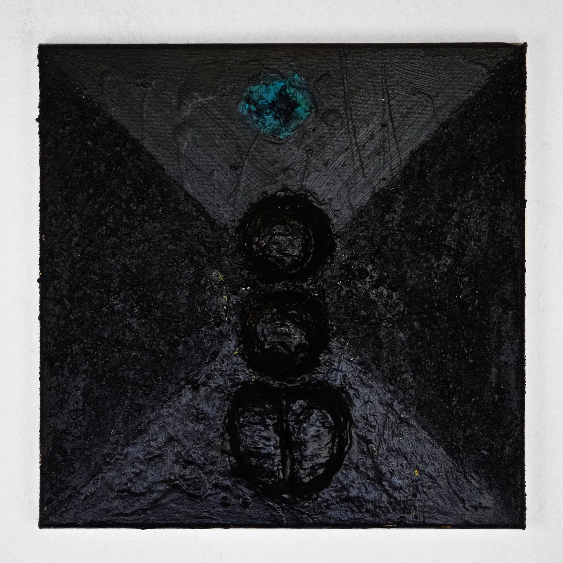 TAT_88_-__Core_-_baobabwod_Exhibition_Artwork_Japanese_Artist_Black Painting, Mixed Media, Luxury Feeling, Free, Style, Interior, Innenarchitektur, Modern, Art Deco, Dark Design, Original Artwork, Black, Handmade, Craftsman, One of a kind, asset class, art investment, interest in art, future