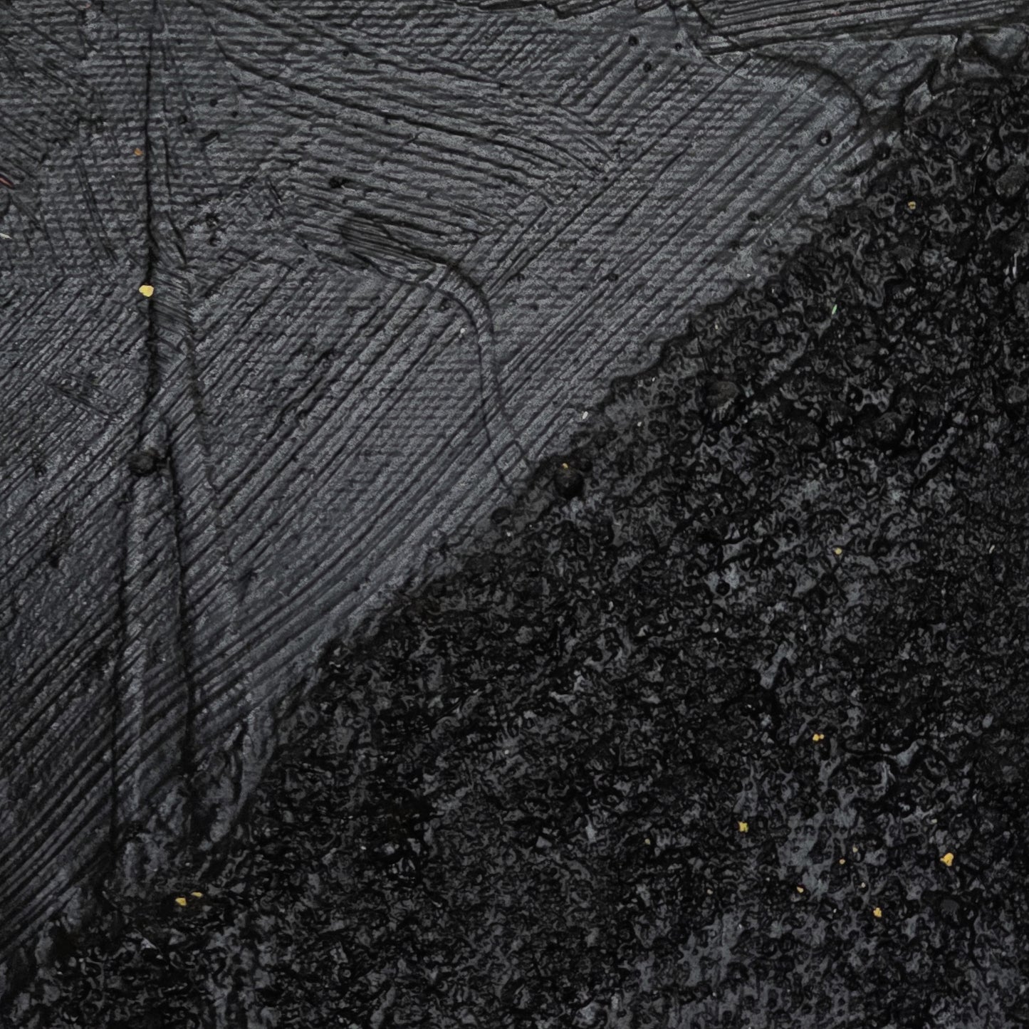 TAT_88_-__Core_-_baobabwod_Exhibition_Artwork_Japanese_Artist_Black Painting, Mixed Media, Luxury Feeling, Free, Style, Interior, Innenarchitektur, Modern, Art Deco, Dark Design, Original Artwork, Black, Handmade, Craftsman, One of a kind, asset class, art investment, interest in art, future