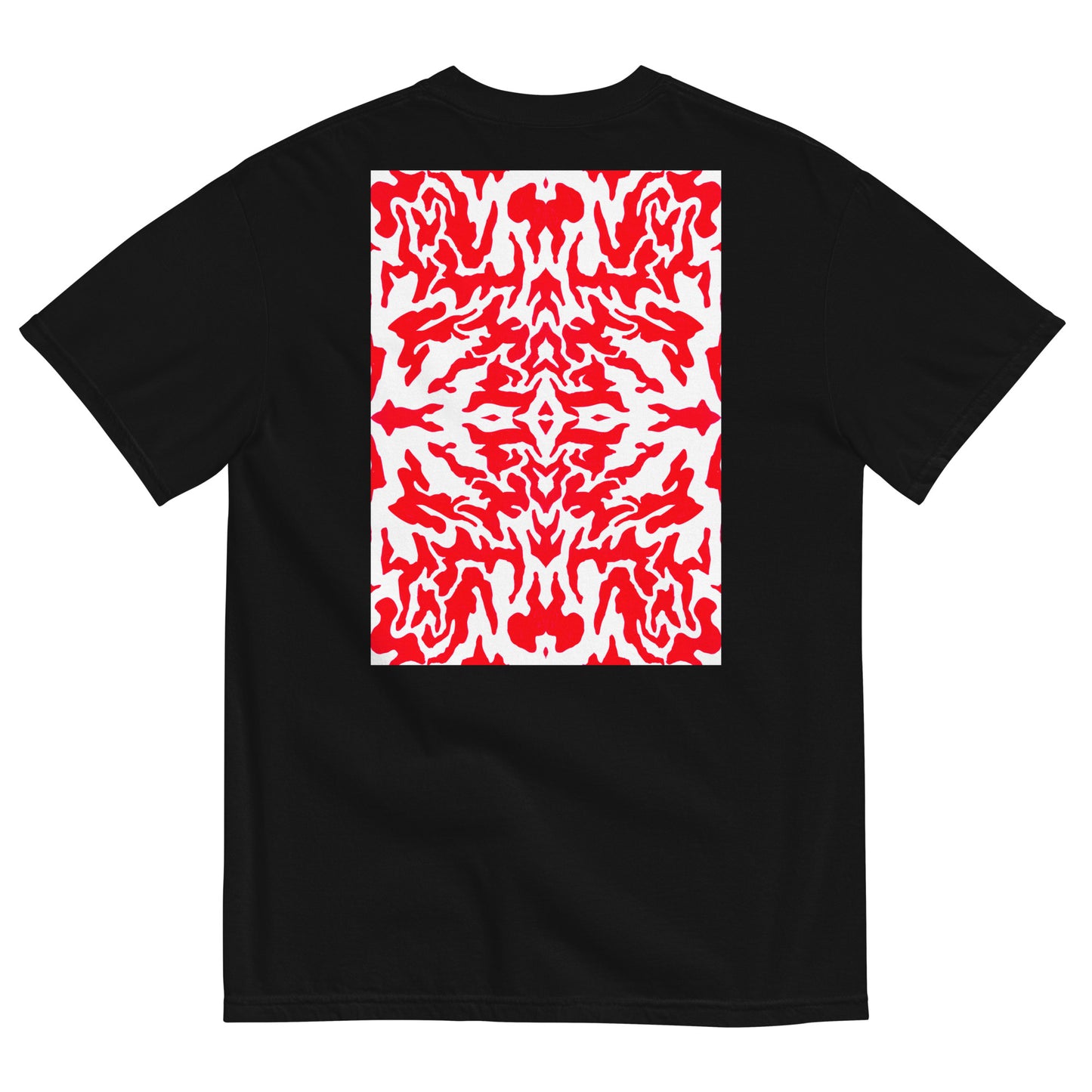 BATTERN - Red Snow - baobabwod artwear - T-Shirt