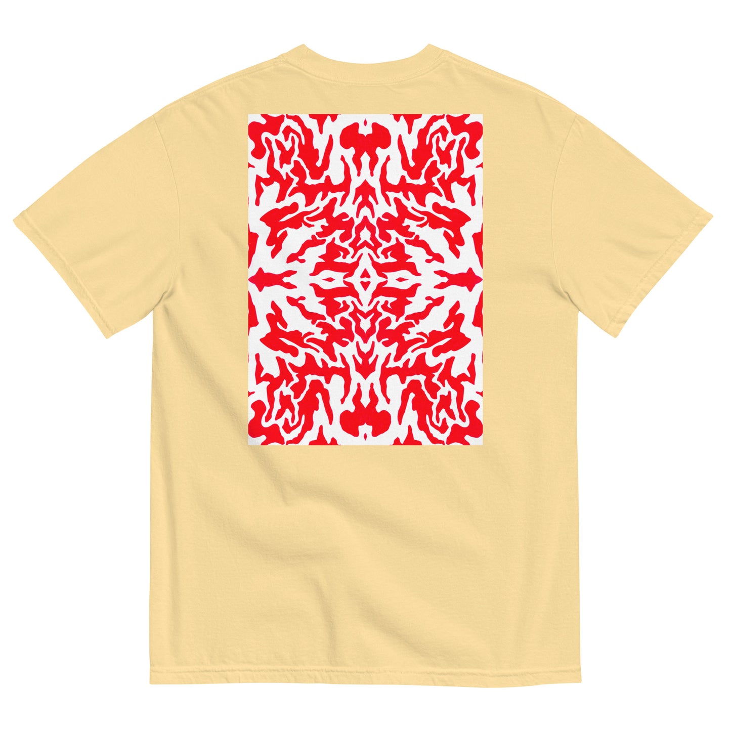 BATTERN - Red Snow - baobabwod artwear - T-Shirt