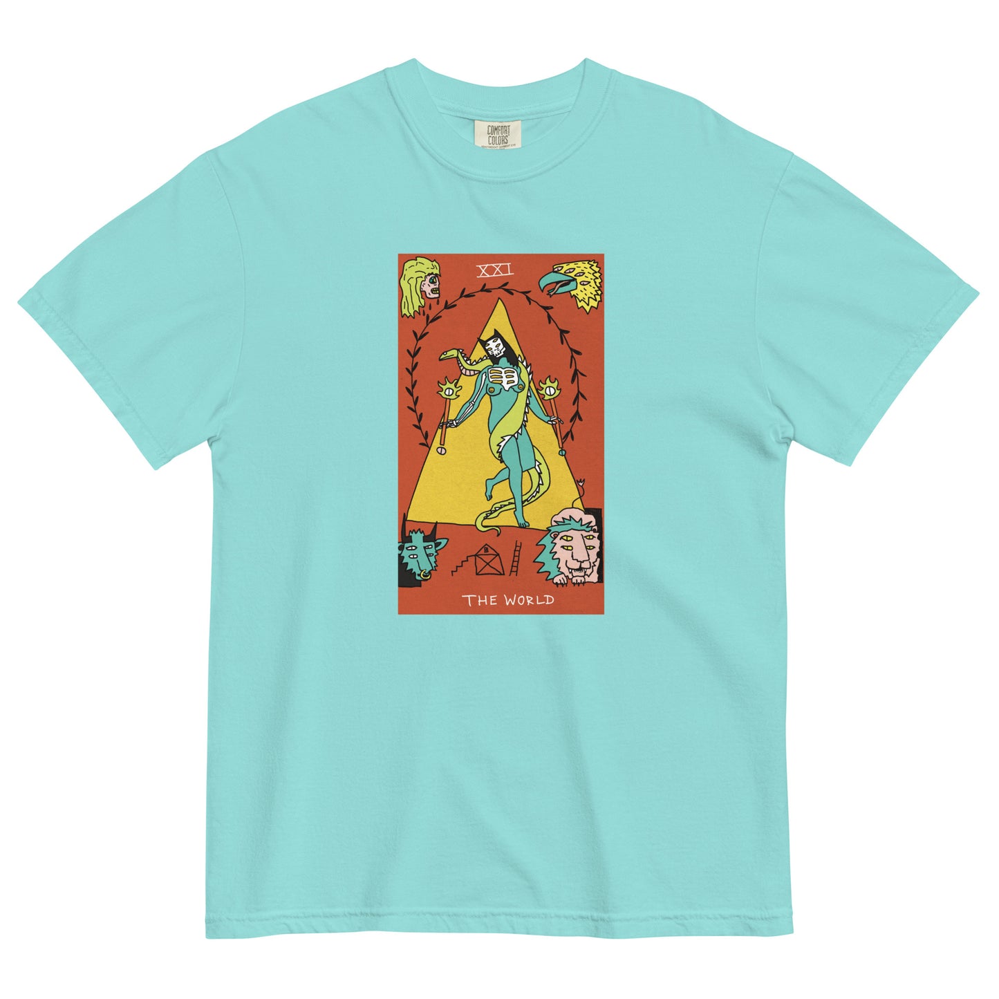 RABE - Tarot: The World - baobabwod artwear - T-Shirt