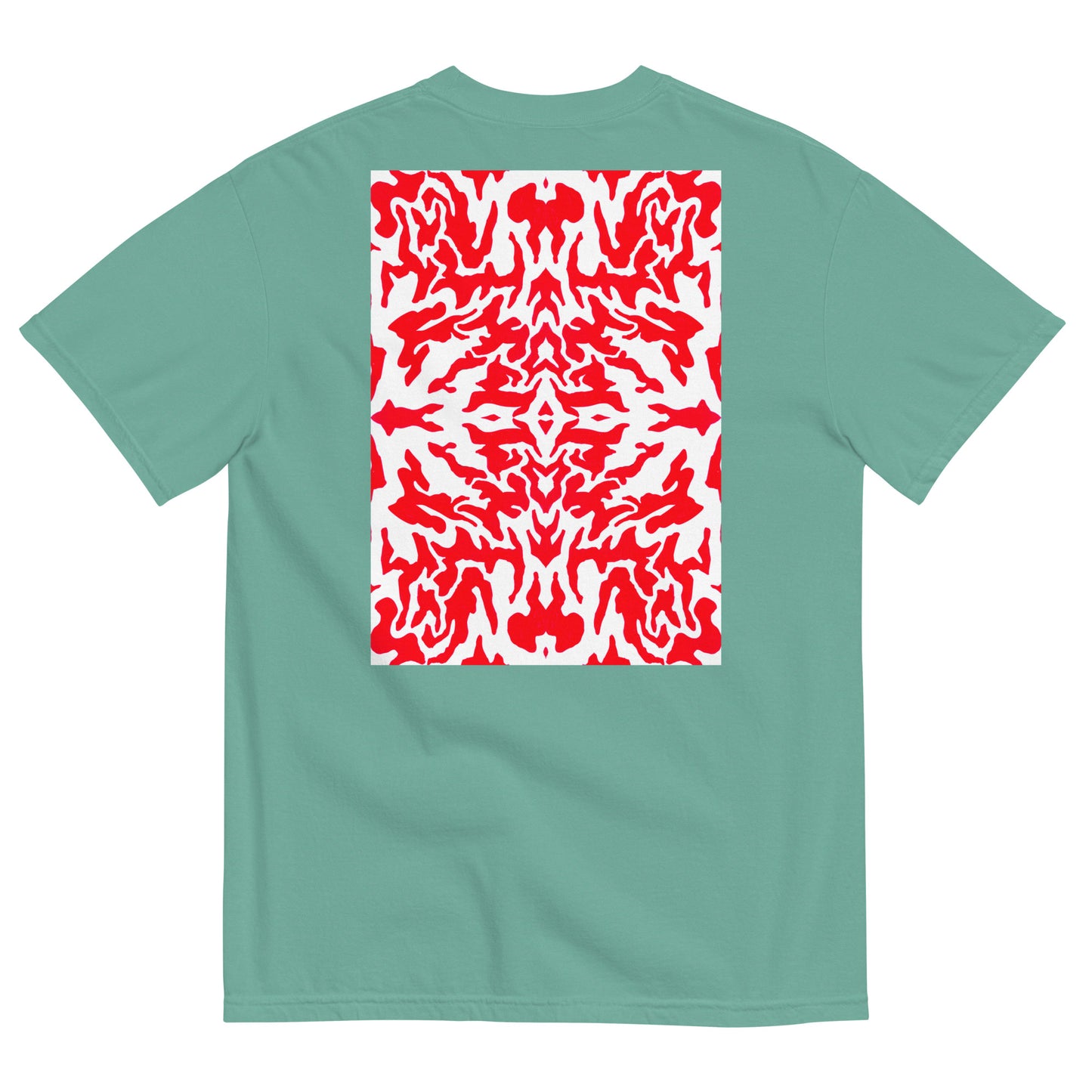 BATTERN - Red Snow - baobabwod artwear - T-Shirt