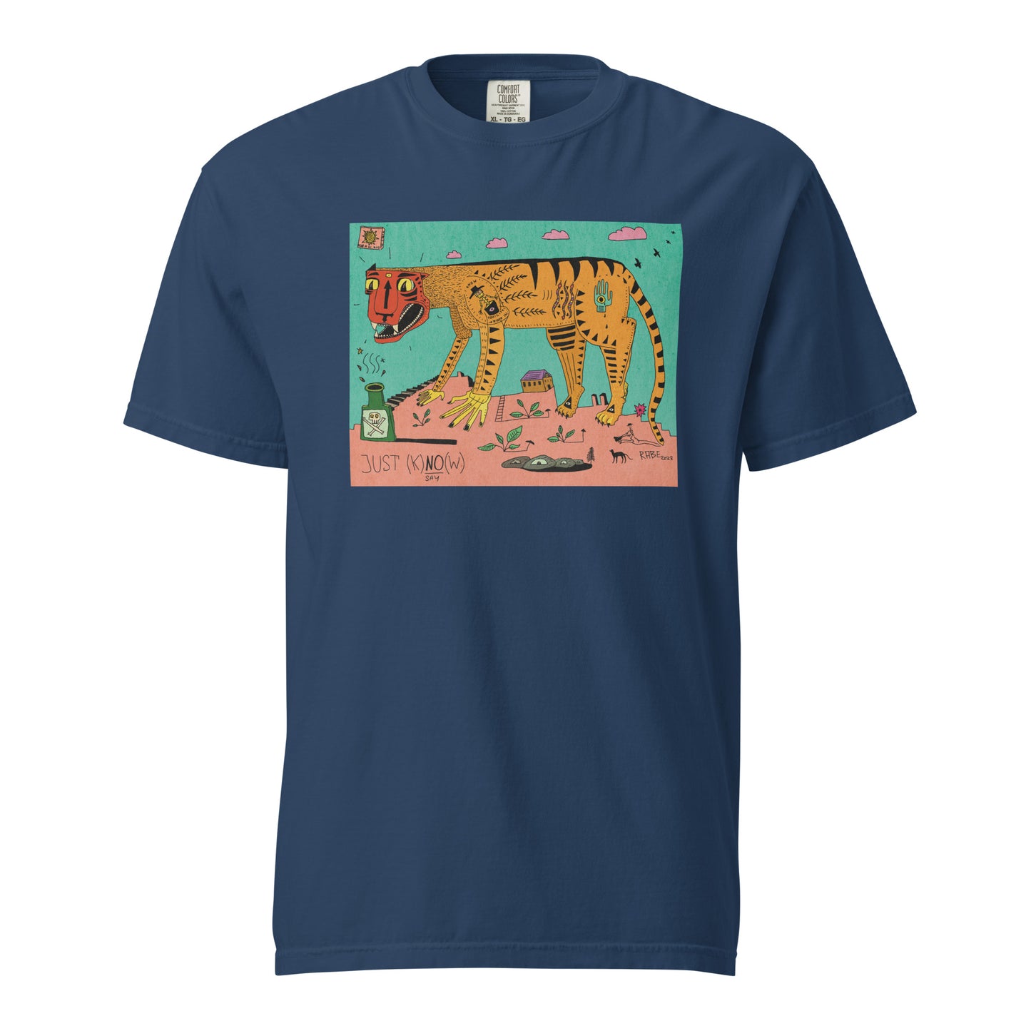 Rabe - Just Know - baobabwod artwear - T-Shirt