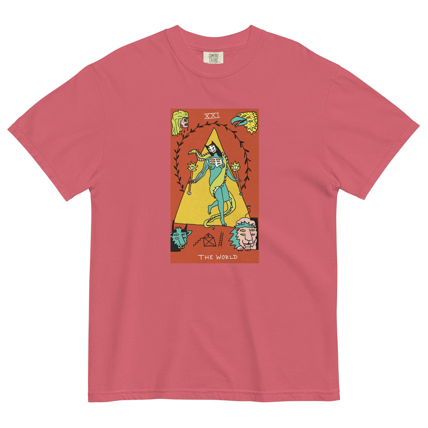 RABE - Tarot: The World - baobabwod artwear - T-Shirt