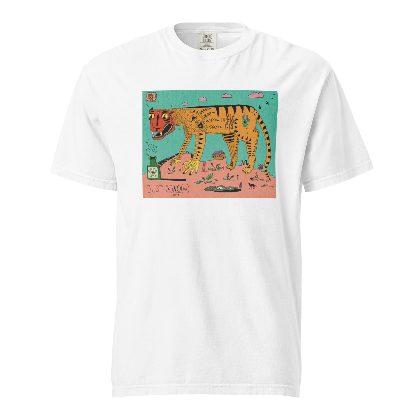 Rabe - Just Know - baobabwod artwear - T-Shirt