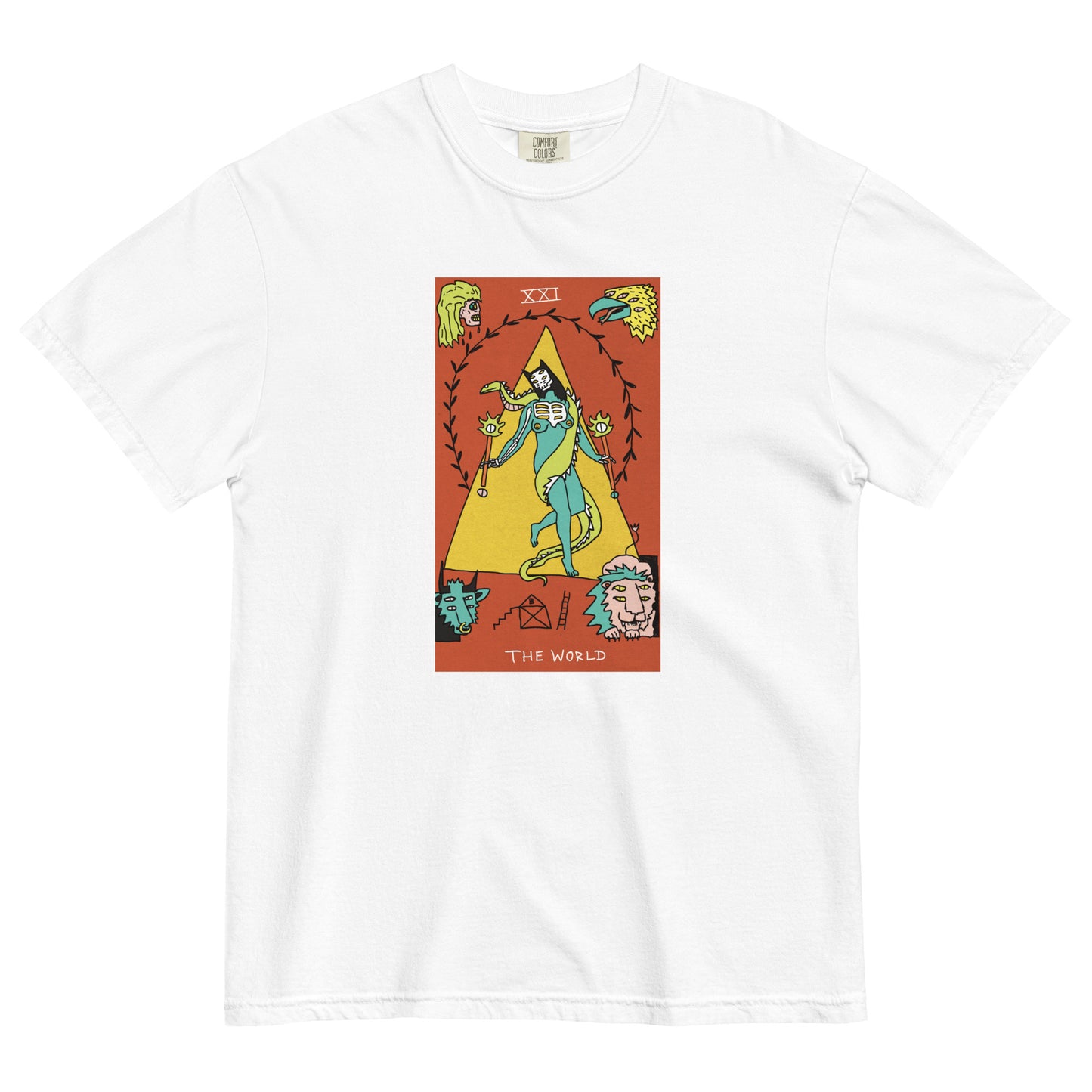 RABE - Tarot: The World - baobabwod artwear - T-Shirt